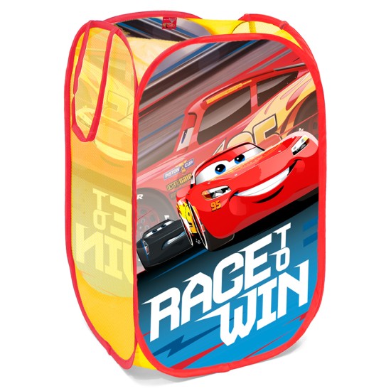 Kompaktiškas žaislų krepšelis Cars 