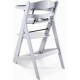 Medinė maitinimo kėdutė WOODY GREY 3 IN 1 
