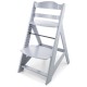 Medinė maitinimo kėdutė WOODY GREY 3 IN 1 