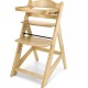 Medinė maitinimo kėdutė WOODY NATURAL 3 IN 1 