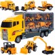 Autovežis „Statybinių mašinų transporteris“ su priedais