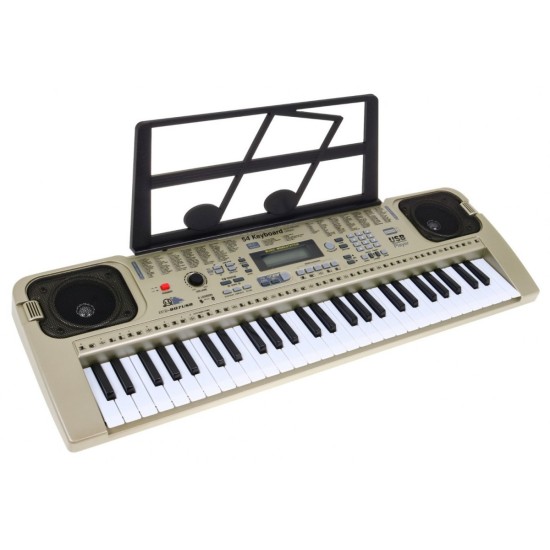Vaikiškas pianinas  -sintezatorius su mikrofonu MQ-807USB