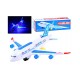 Lėktuvo Airbus A380 modelis su šviesa ir garsu