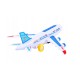 Lėktuvo Airbus A380 modelis su šviesa ir garsu