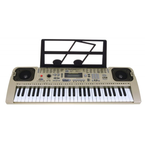 Vaikiškas pianinas  -sintezatorius su mikrofonu MQ-807USB