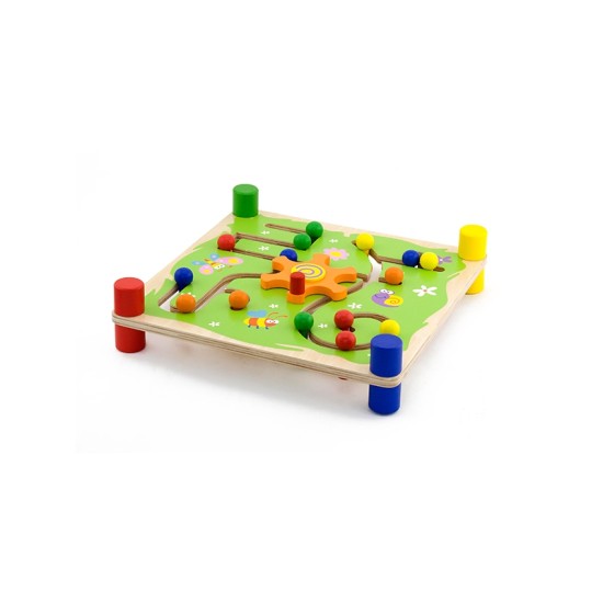 Viga Toys Medinis edukacinis žaidimas "Labirintai"