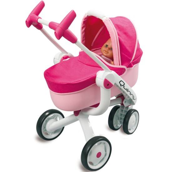 Lėlių vežimėlis su lopšiu Smoby Maxi - Cosi Quinny 5 in 1