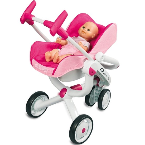 Lėlių vežimėlis su lopšiu Smoby Maxi - Cosi Quinny 5 in 1