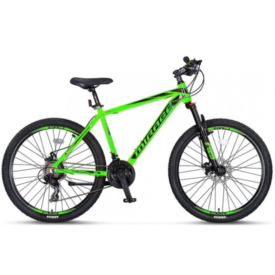 Dviratis UMIT MIRAGE 24" 21G dydis 14" (36cm) (neoninė žalia)