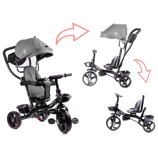 Vaikiškas triratukas "Trike Fix Lite" Grey