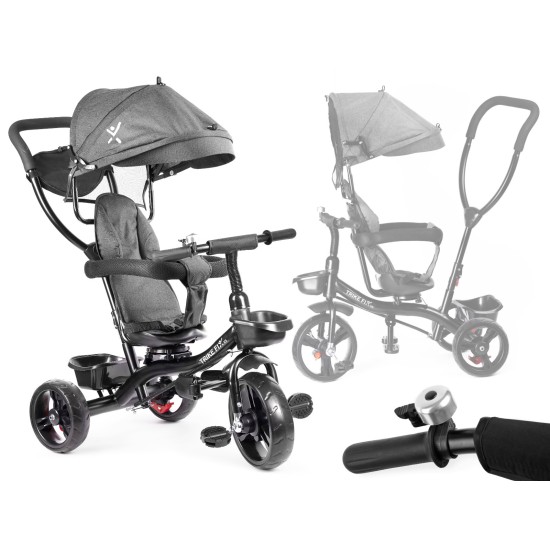 Vaikiškas triratukas "Trike Fix Lite" Grey