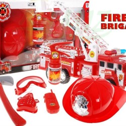 Vaikiškas ugniagesio rinkinys 7 dalys “FIRE BRIGADE”
