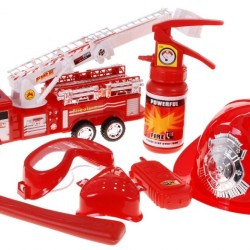 Vaikiškas ugniagesio rinkinys 7 dalys “FIRE BRIGADE”