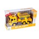Žaislinis sunkvežimis - keltuvas su ledinėmis šviesomis ,,Builder"