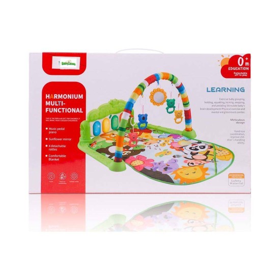 Lavinamasis Kilimėlis Piano LEARNING Green