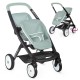 Lėlių vežimėlis SMOBY dvynukams | Maxi Cosi Quinny Green-gray