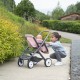 Lėlių vežimėlis SMOBY dvynukams | Maxi Cosi Quinny Rose