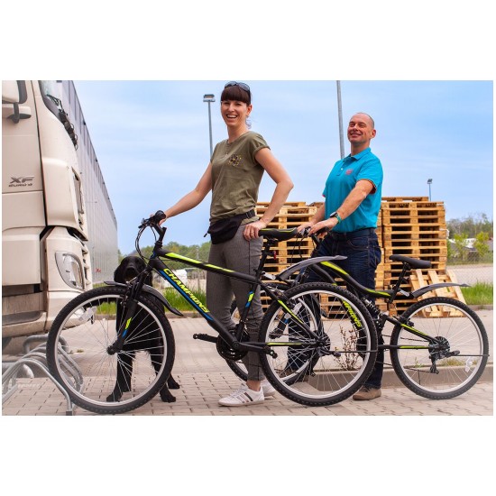 Dviratis MTB MalTrack ARIZONA YELLOW (PLIENINIS, JUODA/GELTONA)