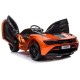Vienvietis Elektromobilis vaikams "McLaren 720S", Lakuotas oranžinis