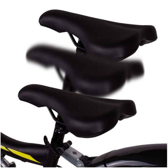 Dviratis MTB MalTrack ARIZONA YELLOW (PLIENINIS, JUODA/GELTONA)