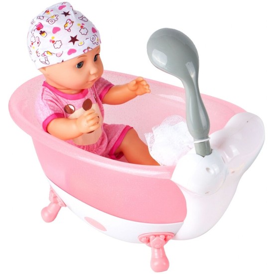 Lėlė  37cm. su vonele ir aksesuarais 