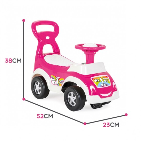Mašinėlė - stumdukas Woopie 3in1 Rose