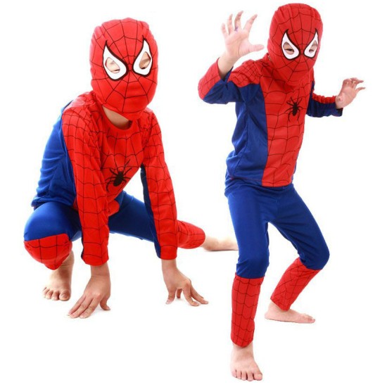 Karnavalinis vaikiškas "Spiderman" kostiumas 95-110cm.