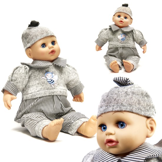 Lėlė Baby Filip su garsu, 35 cm.