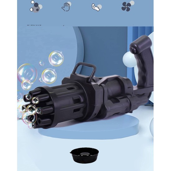 Automatinis muilo burbulų šautuvas Bubble Gun 