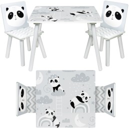 Vaikiškų baldų komplektas "Panda"