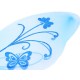 Drugelio sparnai „ Fairy wings “, Mėlyni
