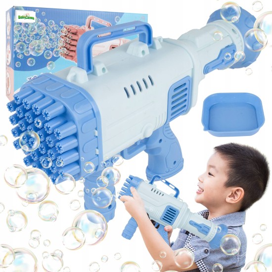 Automatinis muilo burbulų šautuvas Bazooka Bubble Gun 