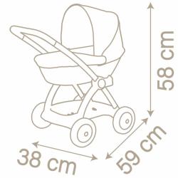 Lėlių vežimėlis SMOBY Baby Nurse