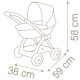 Lėlių vežimėlis SMOBY Baby Nurse