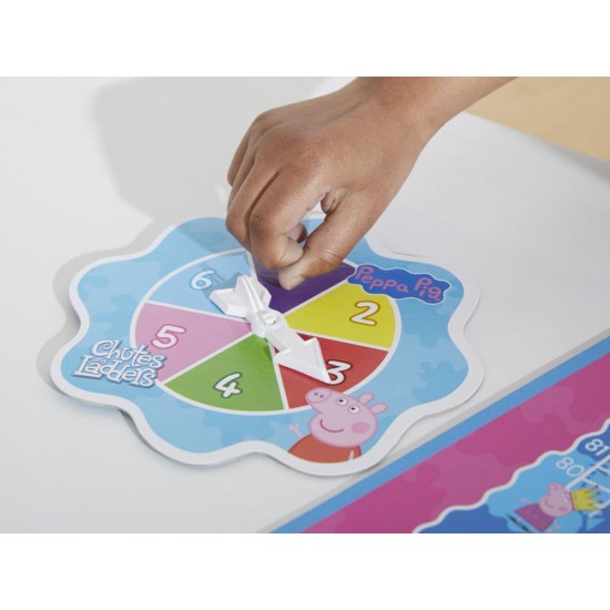 Stalo žaidimas "Gyvatės ir kopėčios"  Peppa Pig
