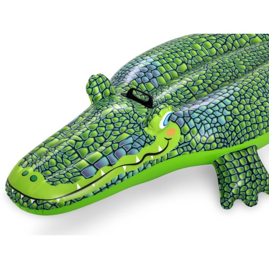 BESTWAY Pripučiamas krokodilas plaukiojimui 152x71 cm.