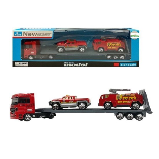 Autovežis „DIE CAST“ su priedais
