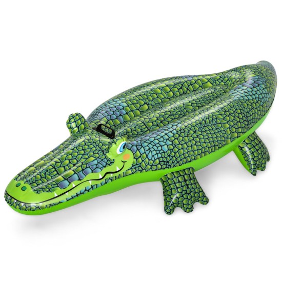 BESTWAY Pripučiamas krokodilas plaukiojimui 152x71 cm.