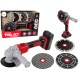 Vaikiškas kampinis šlifuoklis su priedais Tool Set