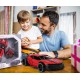 RC Drift automobilis su vandens garais ir LED apšvietimu