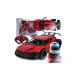 RC Drift automobilis su vandens garais ir LED apšvietimu