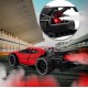 RC Drift automobilis su vandens garais ir LED apšvietimu
