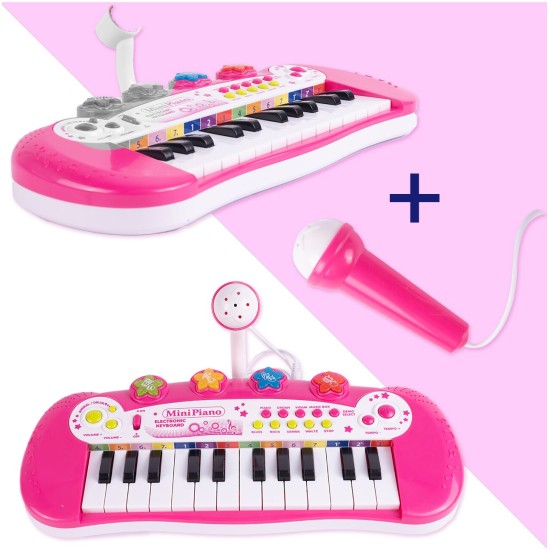 Lavinamasis Muzikinis Pianinas " My Piano" Rose