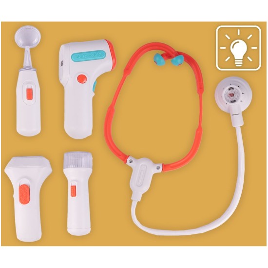 Gydytojos rinkinys su vežimėliu "Medical Desk"