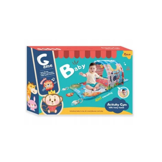 Lavinamasis Kilimėlis Žaidimams "Activity Gym" 4in1