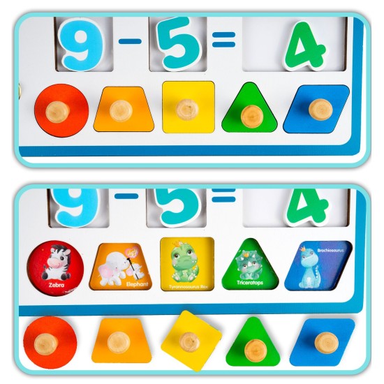 Medinis lavinamasis žaislas - lenta  