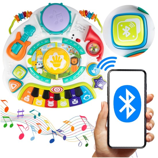 Woopie Multifunkcinis - interaktyvus veiklos ir lavinimo staliukas  “USB-Bluetooth“