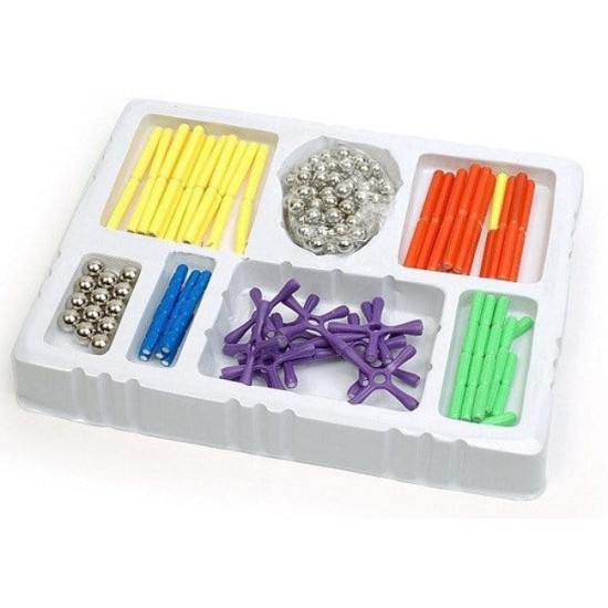 Magnetinės konstrukcinės kaladėlės Witka Magnet (250 detalių)