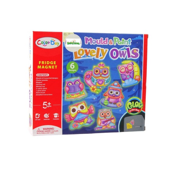 Kūrybinis rinkinys gipso liejimas „Lovely  Owls“