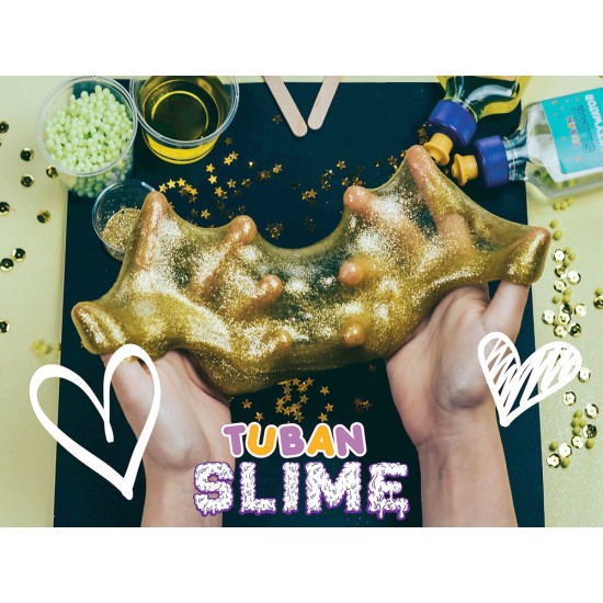 Rinkinys "Slime TUBAN " Auksinis